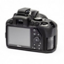 EASYCOVER Funda Protectora para la Nikon D3500 Negra (incluye Protector de Pantalla Lcd)