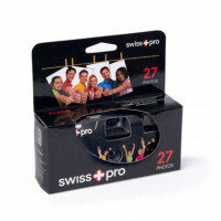 Swiss+pro Camara Desechable 400-27 con Flash  SWISS + PRO