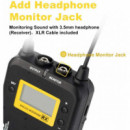 LENSGO Microfono Sistema Wireless 328C Pro 2TX+1 Rx