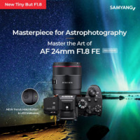 Samyang Af 24MM F1.8 Fe  Especial Astrofotografía para Sony  LK SAMYANG