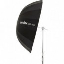 GODOX Paraguas Parabolico Negro y Plateado UB-130S