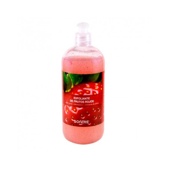 SOIVRE Gel de Baño Exfoliante 1 Envase 500 Ml Aroma Frutos Rojos