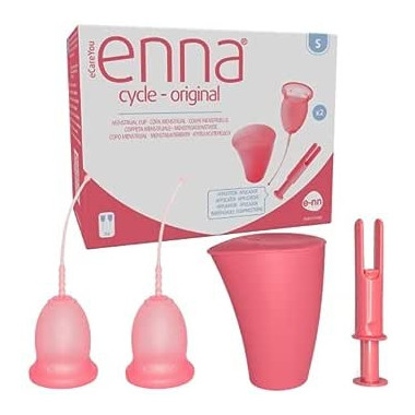 Copa Menstrual Enna Cycle Easy Cup 1 Unidad Talla S (con Aplicador)  ECARE YOU INNOVATION