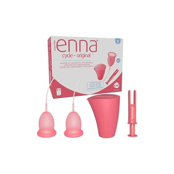 Copa Menstrual Enna Cycle Easy Cup 1 Unidad Talla S (con Aplicador)  ECARE YOU INNOVATION