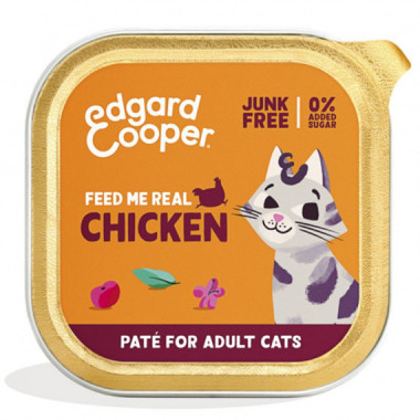 E&c Cat Pate Ad. Pollo 85 Gr  EDGARD & COOPER