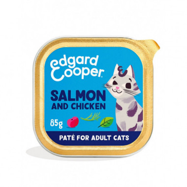E&c Cat Pate  Ad. Salmon y Pollo 85 Gr  EDGARD & COOPER