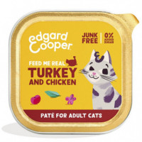 E&c Cat Pate Ad. Pavo/pollo 85 Gr  EDGARD & COOPER