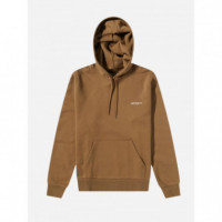 Sudadera Hombre CARHARTT Hooded Script Embroidery Sweat