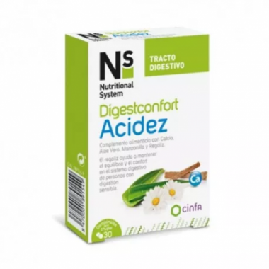 Ns Digestconfort Acidez 30 Comprimidos para Chupar  CINFA