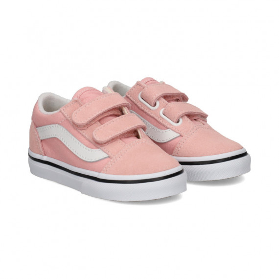 Dep. 2 Velcros Textil Rosa/blanco  VANS