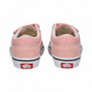 Dep. 2 Velcros Textil Rosa/blanco  VANS