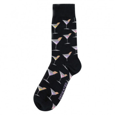 Calcetines Dedicated Sigtuna Cocktail Black