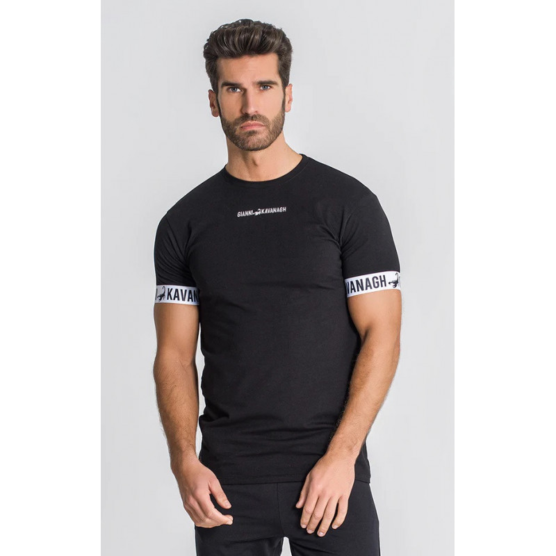 Guess SS CN ORIGINAL - Camiseta estampada - jet black/negro 