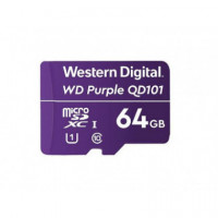 WESTERN DIGITAL Micro Sd Purple WDD064G1P0C 64GB