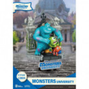 Figura Mike & Sulley   Monstruos University Disney  BEAST KINGDOM TOYS