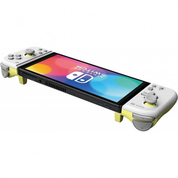 Split Pad Compact Blanco Amarillo Hori Switch  NINTENDO