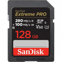 Sandisk Extreme Pro Sdhc Uhs-ii 128GB 280MB/S V60  SANDISK PROFESSIONAL