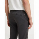 Pantalones Chinos Dockers® Smart 360 Flex™ Alpha Skinny Fit Steelhead Grey  DOCKERS