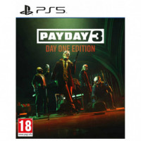 Payday 3 Day One Edition PS5  PLAION