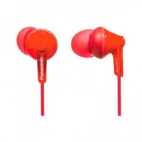 PANASONIC Mini Auricular Estereo RP-HJE125 Rojo