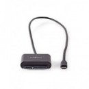 NEDIS Conversor USB 3.0 Tipo-c a Sata para Disco Duro 2.5",3.5" USARPUC100BK
