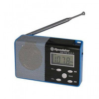ROADSTAR Radio Digital TRA2395P Mw/fm Pll Azul 50 Memorias