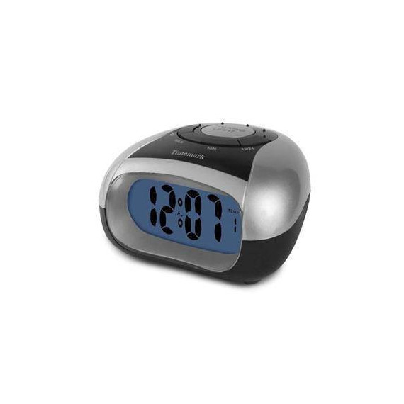 TIMEMARK Reloj Despertador Parlante Cl-ibiza Mini con Temperatura Blanco