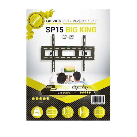 SURMEDIA SP15 Big King Soporte Televisor 32"-65" /45KG/VESA 600X400MM