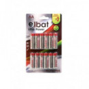 Elbat  Pack 12 Pilas  Ultra Power Alcalina Aa Hg-cd-pb 0.00%  CROMAD