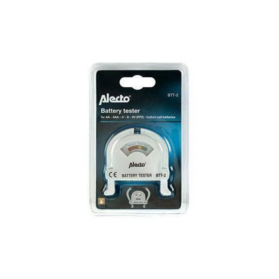 ALECTO TESBAT003 Comprobador de Pilas BTT-2