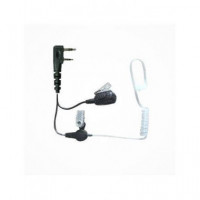 JETFON JR-1802 Micro Auricular para Kenwood Tubo Acustico Transparente