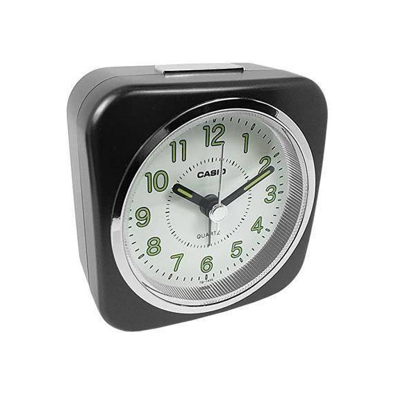 CASIO Reloj Despertador TQ-143S Negro