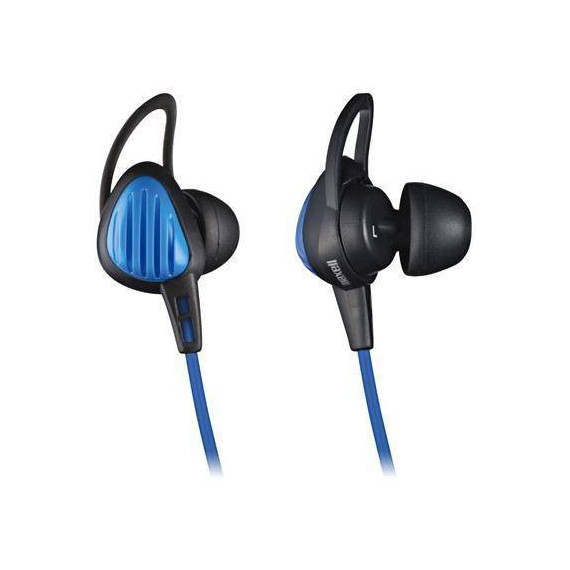 MAXELL Auriculares Estereo Deportivo Resistente Al Sudor Azul HP-S20