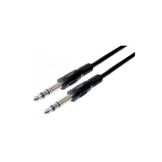 DCU Cable Jack 6.3MM Estereo M/m 1.5MTRS