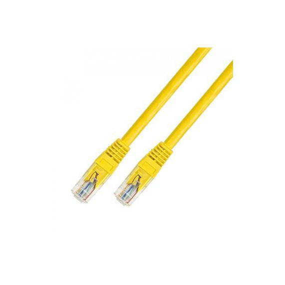 DCU Cable Red RJ45 Cat 5E 1MTR Amarillo 308401