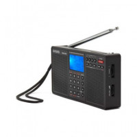 AIWA Radio Digital Multibanda Estereo Sm/mw/lw RMD-99ST Lector Sd,temporizador C Pilas y Alimentador