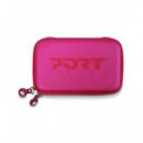 PORT Funda Disco Duro 2.5" Rosa Colorado