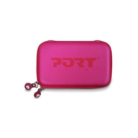 PORT Funda Disco Duro 2.5" Rosa Colorado