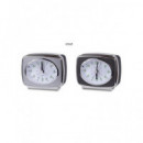 TIMEMARK Reloj Despertador Analogico Silencioso CL22