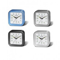 TIMEMARK Reloj Despertador Analogico Silencioso CL37 Varios Colores