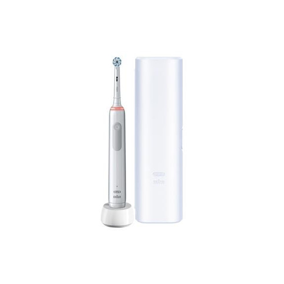 ORAL-B Cepillo Dental Electrico Pro 3 3500 Blanco con Funda de Viaje