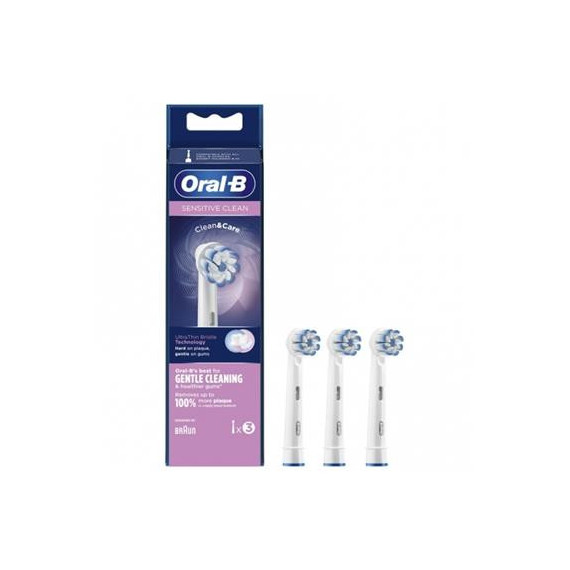 ORAL-B Repuesto Cepillo Sensitive Clean Pack 3 EB60-3