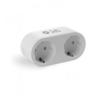 SPC Enchufe Smart con 2 Enchufes Clever Plug Dual Blanco