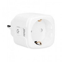 ALECTO DOM003 Enchufe Inteligente Wifi con Monitorizacion de Consumo SMART-PLUG20 Blanco