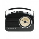KONIG Radio HAV-TR700BL Negra Retro Am/fm 1.5W