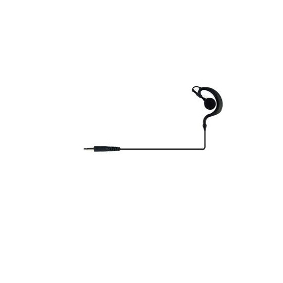 JETFON Auricular Soporte Oreja Cable Liso JR-EH5-3.5 Jack 3.5MM Mono