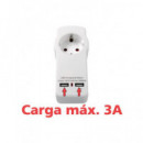 ARCAS Cargador Red 2X USB 5V/3A Schuko ARC-2USB-3A CAR251