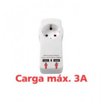 ARCAS Cargador Red 2X USB 5V/3A Schuko ARC-2USB-3A CAR251