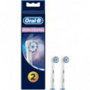 Oral B Pack Repuesto 2 Uds Sensitive Clean EB60-2  ORAL-B
