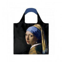 LOQI Jv.gi.r Bolsa Plegable Johannes Vermeer Girl With a Pearl Earring 50X42CMS/ hasta 20KG
